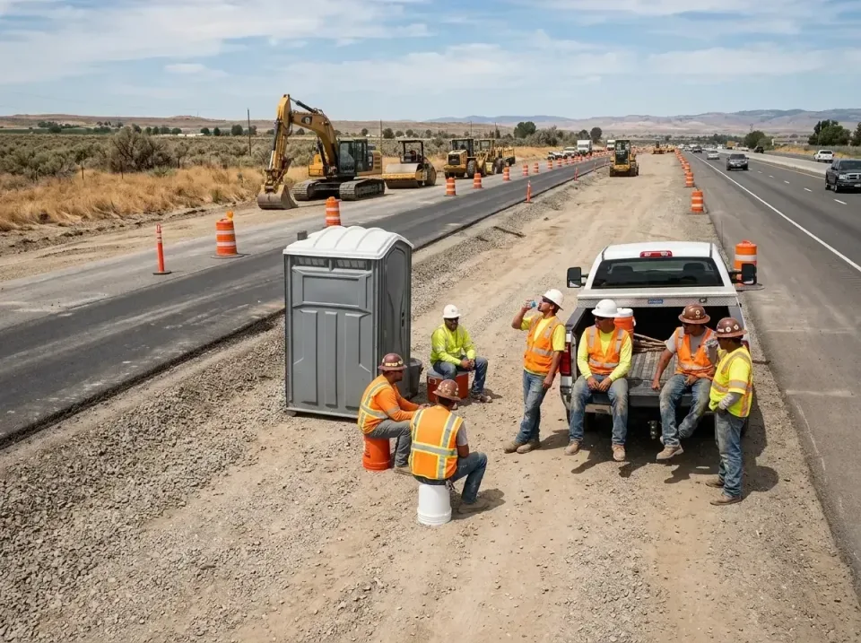highway-road-construction-crew-007 — frequently asked questions, Porta Potty and Restroom Rentals in Frontenac, MO